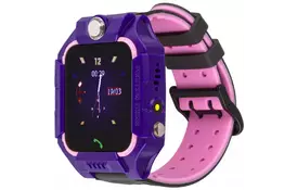 Смарт-часы Discovery D3000 THERMO LED Light purple Детские смарт часы-телефон с т (dscD3000thprpl) - Фото
