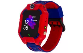 Смарт-часы Discovery iQ5000-1 Camera LED Light Red Детские смарт часы-телефон тре (iQ5000-1 Red) - Фото