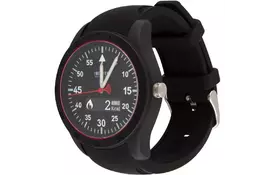 Смарт-часы ATRIX INFINITYS X20 45mm Swiss Sport Chrono Black-silicone Смарт-ч (swwpaii2sscbs) - Фото
