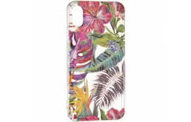 Чохол для моб. телефону Gelius Flowers Shine for iPhone X Tropic (00000072845) - Фото