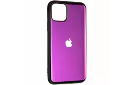 Чохол для моб. телефону Gelius Metal Glass Case for iPhone 11 Pro Max Violet (00000077034) - Фото