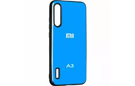 Чехол для моб. телефона Gelius Metal Glass Case for Xiaomi Mi A3/CC9e Blue (00000077056) - Фото