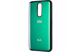 Чехол для моб. телефона Gelius Metal Glass Case for Xiaomi Redmi 8a Green (00000077065) - Фото
