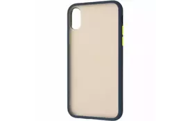 Чохол для моб. телефону Gelius Bumper Mat Case for Xiaomi Redmi 8a Blue (00000081313) - Фото