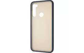 Чохол для моб. телефону Gelius Bumper Mat Case for Xiaomi Redmi Note 8t Blue (00000080178) - Фото