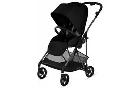 Коляска Cybex Melio Carbon Deep Black (520003403) - Фото