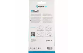 Скло захисне Gelius Pro 4D for Samsung A217 (A21s) Black (00000080301) - Фото