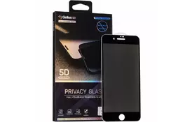 Скло захисне Gelius Pro 5D Privasy Glass for iPhone 7/8 Black (00000070956) - Фото