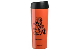 Термокружка Ardesto Coffee Time Zebra 450 мл Orange (AR2645DTO) - Фото