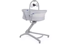 Кроватка Chicco Baby Hug Air 4 в 1 Светло-серая (79193.85.00) - Фото