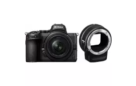 Цифровой фотоаппарат Nikon Z5 + 24-50mm F4-6.3 + FTZ Adapter Kit (VOA040K003) - Фото