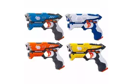 Игрушечное оружие Canhui Toys Набор лазерного оружия Laser Guns CSTAR-23 (4 пистолета) (BB8823C) - Фото