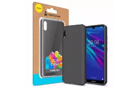 Чехол для моб. телефона MakeFuture Skin Case Huawei Y6 2019 Black (MCSK-HUY619BK) - Фото