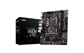 Материнська плата MSI H410M-A PRO - Фото