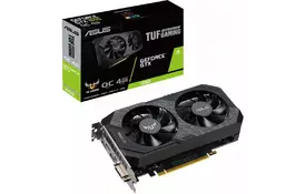 Видеокарта ASUS GeForce GTX1650 4096Mb TUF OC D6 P GAMING (TUF-GTX1650-O4GD6-P-GAMING) - Фото
