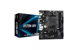 Материнська плата ASRock A520M-HDV - Фото Материнська плата ASRock A520M-HDV - Фото