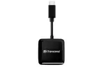 Считыватель флеш-карт Transcend USB 3.2 Gen 1 Type-C SD/microSD Black (TS-RDC3)