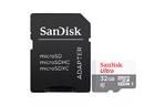 Карта памяти SANDISK 32GB microSD class 10 Ultra Light (SDSQUNR-032G-GN3MA)
