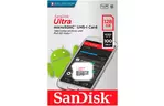 Карта памяти SANDISK 128GB microSD class 10 Ultra Light (SDSQUNR-128G-GN6MN)