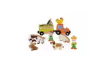 Игровой набор Janod Ферма с животными 3D (J08577)