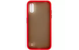 Чехол для моб. телефона DENGOS Samsung Galaxy A01 (red) (DG-TPU-MATT-33) - Фото