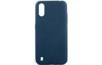 Чехол для моб. телефона DENGOS Carbon Samsung Galaxy A01, blue (DG-TPU-CRBN-56) (DG-TPU-CRBN-56)