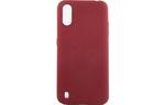 Чехол для моб. телефона DENGOS Carbon Samsung Galaxy A01, red (DG-TPU-CRBN-55) (DG-TPU-CRBN-55)