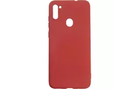 Чехол для моб. телефона DENGOS Carbon Samsung Galaxy A11, red (DG-TPU-CRBN-66) (DG-TPU-CRBN-66) - Фото