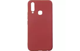 Чохол для моб. телефону DENGOS Carbon Vivo Y15, red (DG-TPU-CRBN-97) (DG-TPU-CRBN-97) - Фото