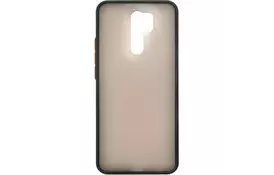Чехол для моб. телефона DENGOS Matt Xiaomi Redmi 9, black (DG-TPU-MATT-57) (DG-TPU-MATT-57) - Фото
