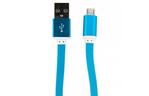 Дата кабель DENGOS PLS-M-SHRT-PLSK-BLUE
