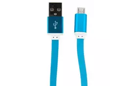 Дата кабель DENGOS PLS-M-SHRT-PLSK-BLUE - Фото