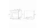 Духовой шкаф ELEYUS RAMADA 6011 BL CL+TL