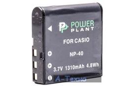 Аккумулятор к фото/видео PowerPlant Casio NP-40 (DV00DV1044) - Фото