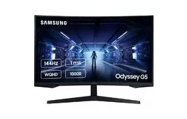 Монитор Samsung Odyssey G5 LC27G55T Black (LC27G55TQWIXCI) - Фото