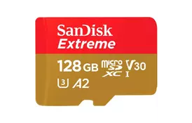Карта пам'яті SANDISK 128GB microSD class 10 UHS-I U3 V30 A2 Extreme Mobile Gaming (SDSQXA1-128G-GN6GN) - Фото