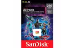 Карта памяти SANDISK 256GB microSD class 10 UHS-I U3 V30 A2 Extreme Mobile Gaming (SDSQXA1-256G-GN6GN)
