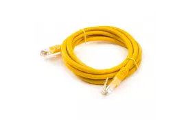 Патч-корд Vinga UTPCat5e 1 m CCA (VCPPCCCS1Y) - Фото