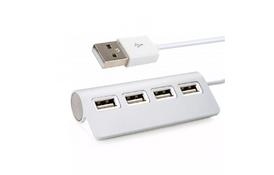 Концентратор Vinga USB 2.0 to 4 * USB2.0 metal (VCPH2USB4) - Фото
