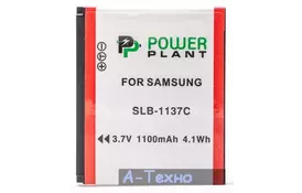 Аккумулятор к фото/видео PowerPlant Samsung SLB-1137C (DV00DV1350) - Фото
