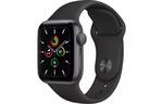 Смарт-часы Apple Watch SE GPS, 40mm Space Gray Aluminium Case with Black Spor (MYDP2UL/A)