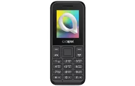 Мобільний телефон Alcatel тисячу шістьдесят шість Dual SIM Black (1066D-2AALUA5) - Фото