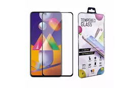 Скло захисне Drobak Samsung Galaxy M31s (Black) (222297) (222297) - Фото