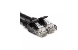 Патч-корд 35м, UTP, cat.5e, CU, black PowerPlant (CA912643) - Фото