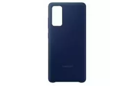 Чехол для моб. телефона Samsung Silicone Cover Galaxy S20FE (G780) Navy (EF-PG780TNEGRU) - Фото