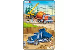 Пазл Larsen рамка-вкладыш Миди Самосвал (U4-1) - Фото