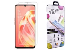 Скло захисне Drobak OPPO A91 Tempered glass (222239) (222239) - Фото