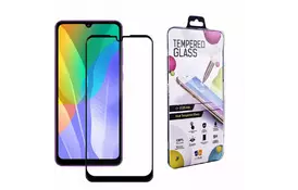 Скло захисне Drobak Huawei Y6p (Black) (121286) (121286) - Фото