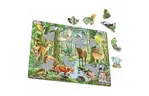 Пазл Larsen рамка-вкладыш Макси Животный мир Европы (FH17)