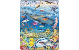 Пазл Larsen рамка-вкладыш Макси Китовый риф (FH20) - Фото